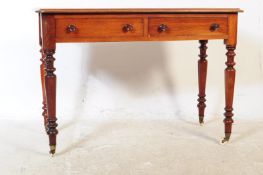 19TH CENTURY VICTORIAN MAHOGANY WRITING TABLE