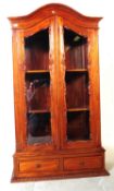 20TH CENTURY FRENCH REVIVAL MAHOGANY ARMOIRE CABINET