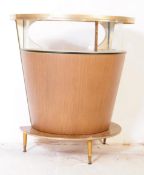 VINTAGE 1960S COMPACT COCKTAIL BAR DRINKS CABINET