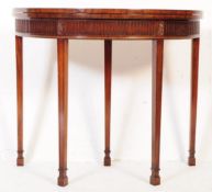 19TH CENTURY MAHOGANY ADAMS REVIVAL GAMES TABLE