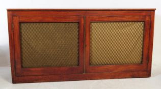 19TH CENTURY VICTORIAN MAHOGANY PIER CABINET SIDEBOARD