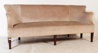 EDWARDIAN MAHOGANY CHESTERFIELD SOFA SETTEE