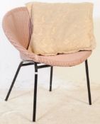 MID CENTURY LLOYD LOOM CAPSULE STYLE CHAIR