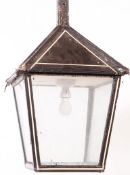 LARGE VICTORIAN EXTERIOR LANTERN / LIGHT IN CAST IRON