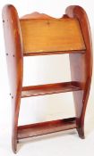 1930S ART DECO MAHOGANY AVIATION STUDENTS BUREAU DESK