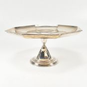 GEORGE V HALLMARKED SILVER CAKE STAND