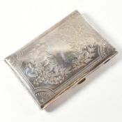 VICTORIAN HALLMARKED SILVER CARD CASE