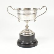 EDWARD VII HALLMARKED SILVER TROPHY