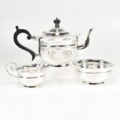 EARLY 20TH CENTURY HALLMARKED SILVER TEA SERVICE