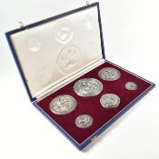 HALLMARKED SILVER MOUNTED REPLICA SEALS BURGESSES OF BRISTOL