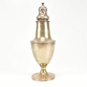 GEORGE III HALLMARKED SILVER SUGAR CASTER