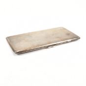 GEORGE VI HALLMARKED SILVER CIGARETTE CASE