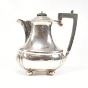 ASPREY & CO GEORGE V HALLMARKED SILVER TEA POT