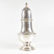 GEORGE V HALLMARKED SILVER SUGAR CASTER