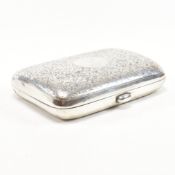 EDWARD VII HALLMARKED SILVER CIGARETTE CASE