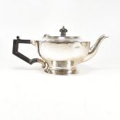 GEORGE V ART DECO HALLMARKED SILVER TEA POT