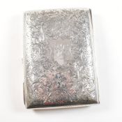 VICTORIAN HALLMARKED SILVER CIGAR CASE