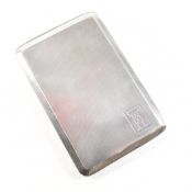 GEORGE V ART DECO HALLMARKED SILVER CIGARETTE CASE