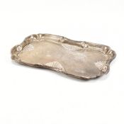 VICTORIAN HALLMARKED SILVER PIN TRAY
