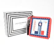 CONTEMPORARY LULU GUINNESS LEATHER COIN PURSE