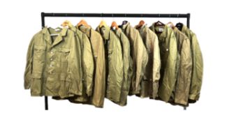 COLLECTION OF X10 DESERT / SAFARI JACKETS