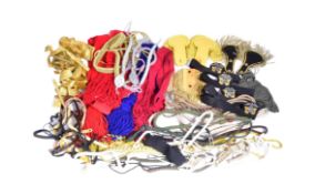 COLLECION OF MILITARY UNIFORM TASSELS