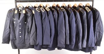 COLLECTION OF REENACTMENT GERMAN LUFTWAFFE TUNICS