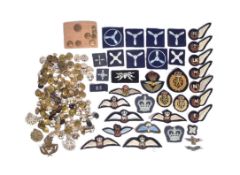 COLLECTION OF RAF ROYAL AIR FORCE BADGES & PATCHES