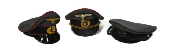 GERMAN MILITARY - X3 REPLICA GERMAN MILITARY VISORS