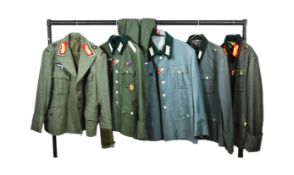 GERMAN MILITARY - COLLECTION OF GERMAN THIRD REICH REPLICA UNIFORMS