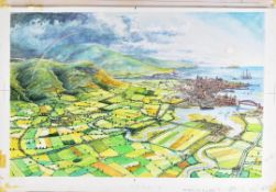 ORIGINAL MACMILLAN PUBLICATION ARTWORK - PETER NORTH ARTWORK