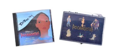RICHARD BAZLEY COLLECTION - POCAHONTAS CD AND PIN BADGE SET