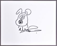 WALLACE & GROMIT (AARDMAN ANIMATIONS) - NICK PARK GROMIT SKETCH
