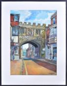 GRAHAM BLEATHMAN COLLECTION - ORIGINAL ARTWORK FOR SALISBURY JOURNAL (1986)