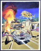 GRAHAM BLEATHMAN COLLECTION - ORIGINAL JOE 90 ARTWORK (1994)