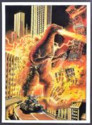 GRAHAM BLEATHMAN COLLECTION - ORIGINAL GODZILLA ARTWORK (1990s)