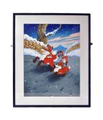 CALON TV COLLECTION - A WINTER STORY (1986) ARTWORK