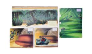 CALON TV COLLECTION - SUPERTED (1983) ORIGINAL BACKGROUNDS