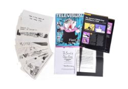 RICHARD BAZLEY COLLECTION - ORIGINAL EDWIN CARP ANIMATION STORYBOARDS