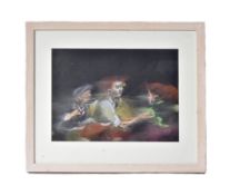 CALON TV COLLECTION - UNDER MILK WOOD (1992) OIL PASTEL ARTWORK