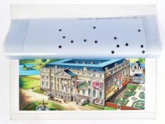 ORIGINAL MACMILLAN PUBLICATION ARTWORK - COUNTRY MANOR HOUSE
