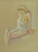 CELEDONIO PERELLON - WOMAN IN A CHEMISE