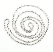 VINTAGE WHITE MEAL NECKLACE CHAIN