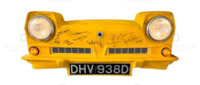 ONLY FOOLS & HORSES - TROTTER VAN FRONT END - SIGNED BY DAVID JASON + CAST
