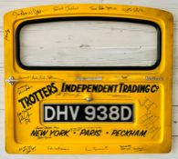 ONLY FOOLS & HORSES - DAVID JASON + CAST SIGNED VAN DOOR