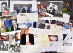 AUTOGRAPHS - COLLECTION OF ASSORTED SIGNATURES