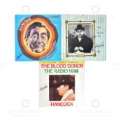 HANCOCK'S HALF HOUR / TONY HANCOCK - THREE AUTOGRAPHED LPS
