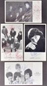 1960S MUSIC - AUTOGRAPHS - THE CRUISERS, CLAYTON SQUARES ETC