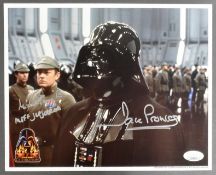 STAR WARS - PROWSE & PENNINGTON - DUAL SIGNED 8X10