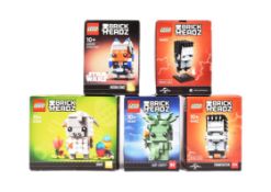 LEGO - BRICKHEADZ - COLLECTION OF X5 SETS
